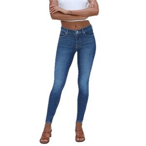 Everlane Mid-Rise Ankle Jeans Size 28 Medium Wash Stretch Classic EUC